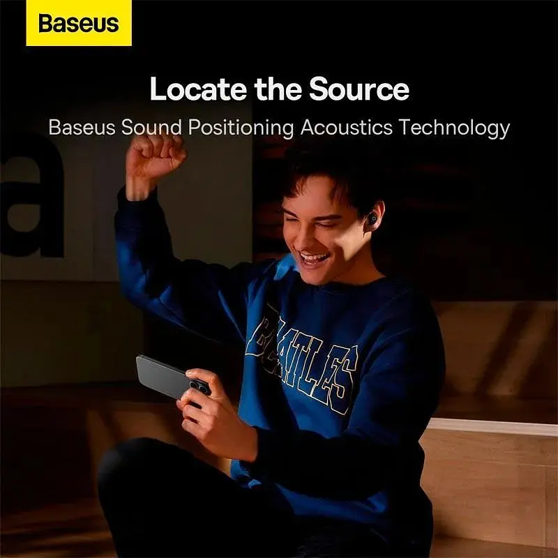 Наушники беспроводные Baseus Bowie WM03 BT 5.3 NGTW330401 черные - фото 10