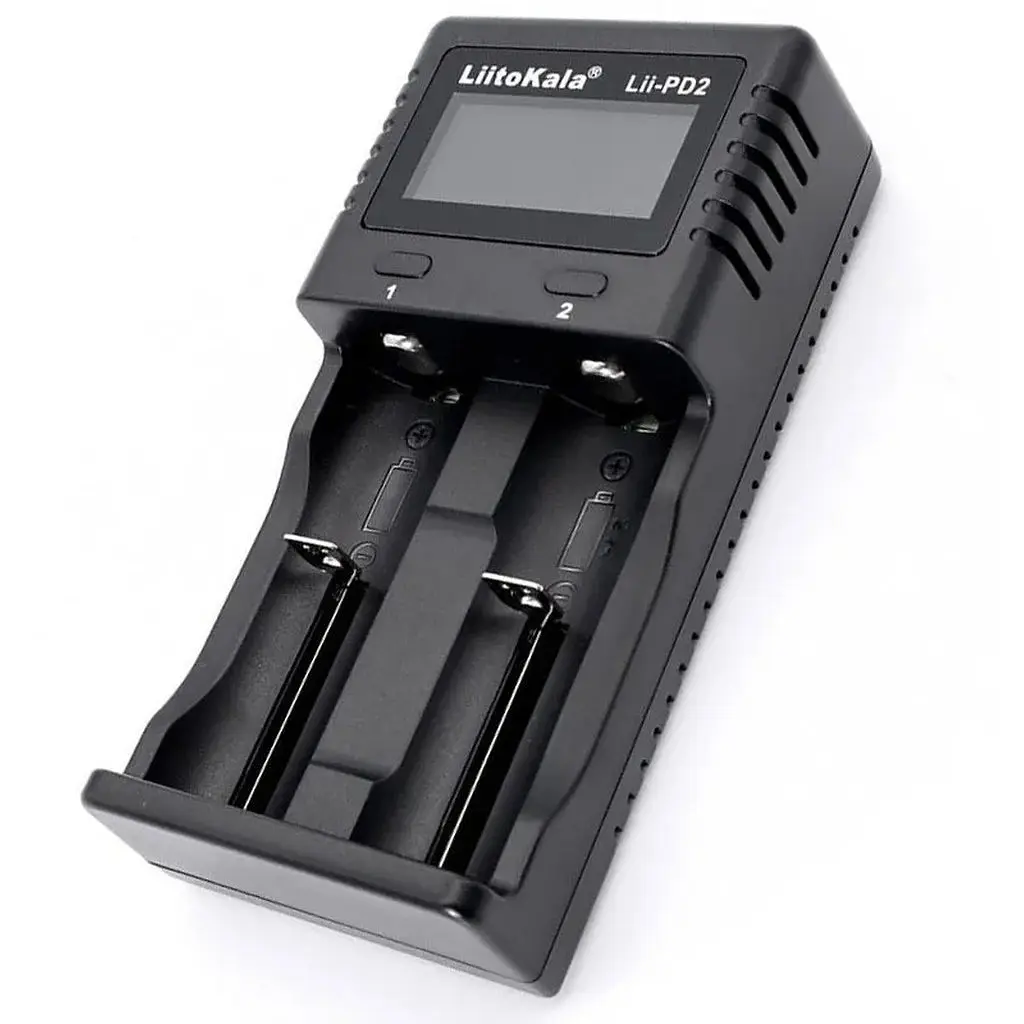 Зарядний пристрій LiitoKala Lii-PD2, 2x(LiOn/LiFePO4/NiMH/NiCd), display