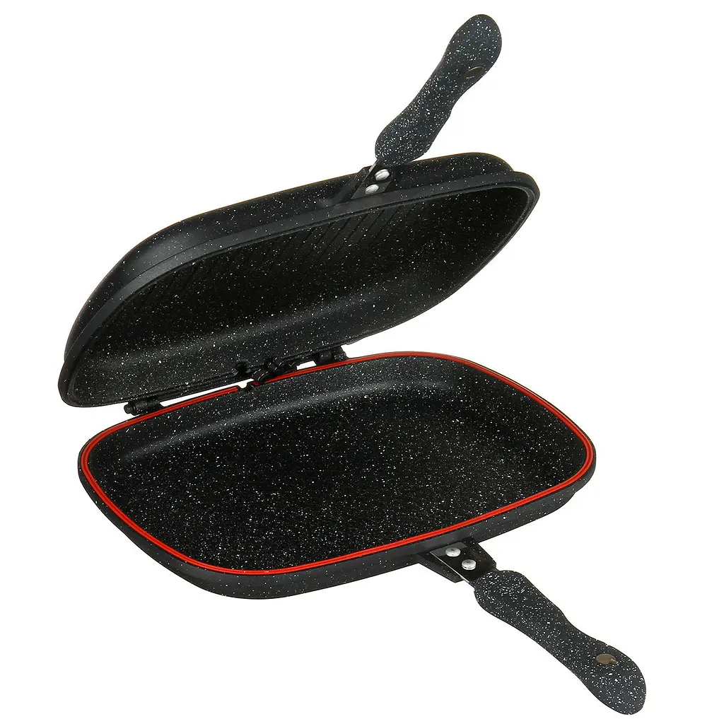 Сковорода двойная гриль 30 см A-PLUS 1500 - фото 3