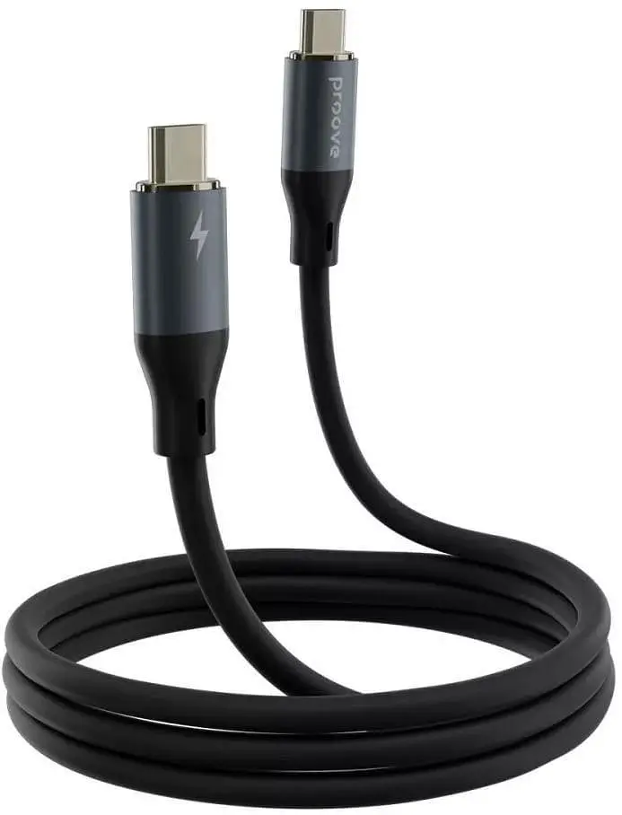 Кабель Proove PowerFull Type-C to Type-C 100W (1m) black (CCPF11002201) - фото 2