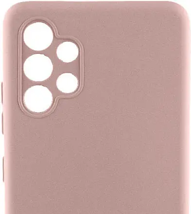 Чехол Silicone Cover Full Camera для Samsung Galaxy A32 4G [Pink Sand] HC [78820] - фото 3