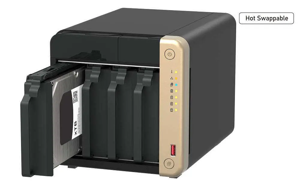 Сетевой накопитель Qnap TS-464-8G - фото 5