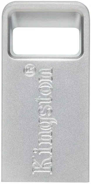 USB флеш-накопичувач Kingston DataTraveler Micro 128GB USB-A 3.2 Gen 1 Metal (DTMC3G2/128GB) [76454] - фото 3