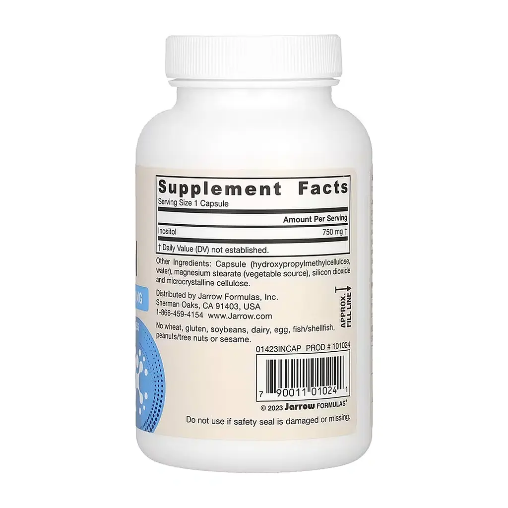 Інозитол Natural Factors 750 мг (Inositol) - 100 веганських капсул - фото 2