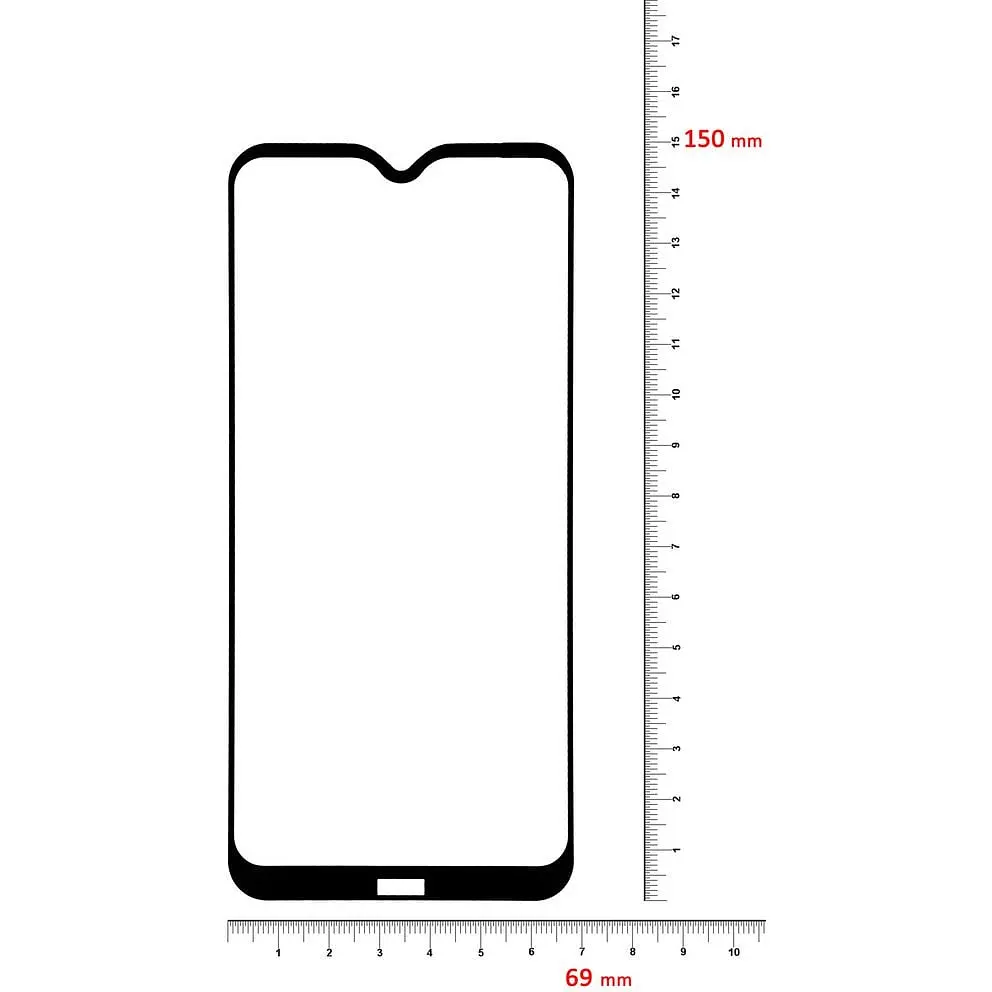 Захисне скло BeCover для Xiaomi Redmi 8A Black (704160) - фото 3