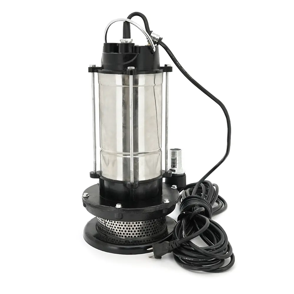 Занурювальний насос 2200W 220V до 5 м³/год підйом до 35 м 25 мм нержавіюча сталь 400х220х220 мм 9.580 кг. + перехідник - фото 3