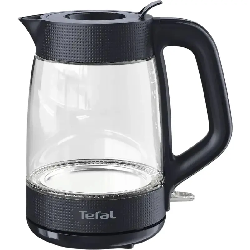Чайник електричний Tefal Morning Glass Kettle 1.7 л чорний (KO2G08E0) - фото 2