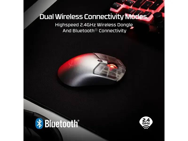 Миша HyperX Pulsefire Haste 2 S Wireless Navy (9B001AA) - фото 9