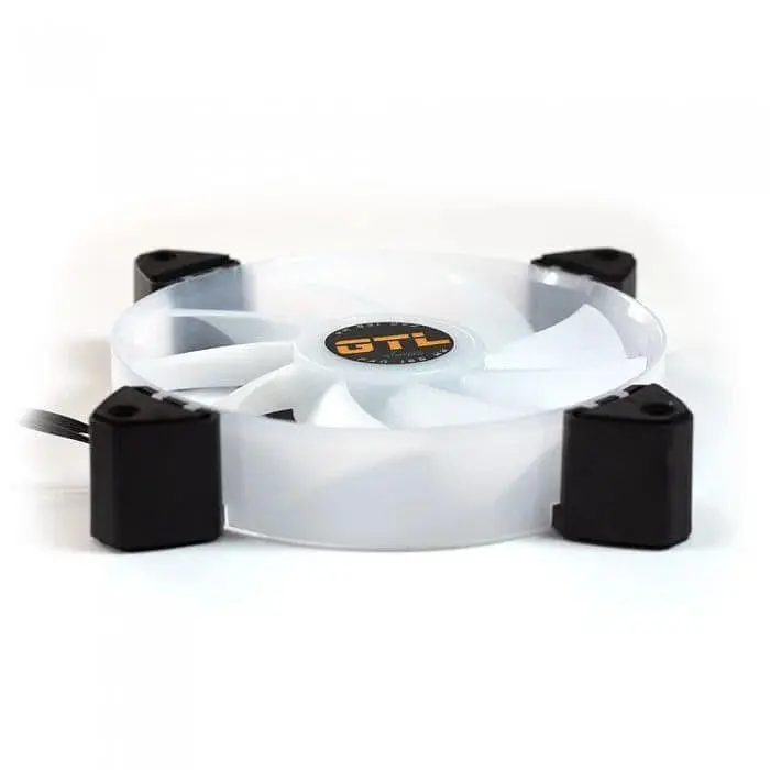 Вентилятор GTL 120 мм Multicolor B3, White/Black (GTL-120LMCB3P ARGB) - фото 4