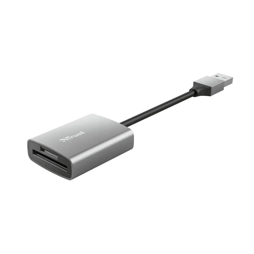 Считыватель флеш-карт Trust Dalyx Fast USB 3.2 Card reader (24135) - фото 2