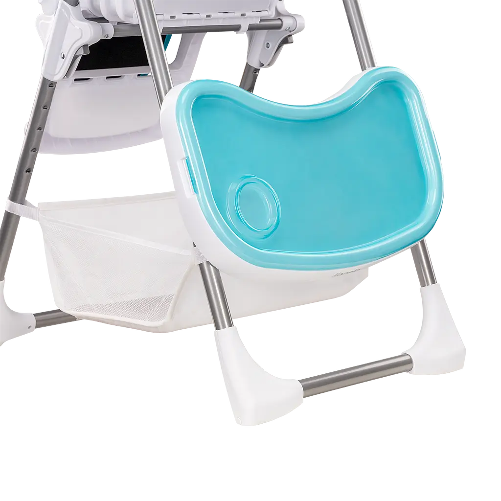 Стільчик для годування Lionelo Linn Plus,бірюзовий з білим (LO.LI03) - фото 14