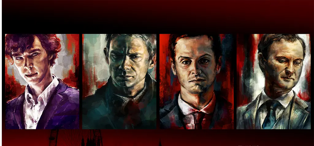 Кружка GeekLand Шерлок Холмс Sherlock головні герої - фото 4