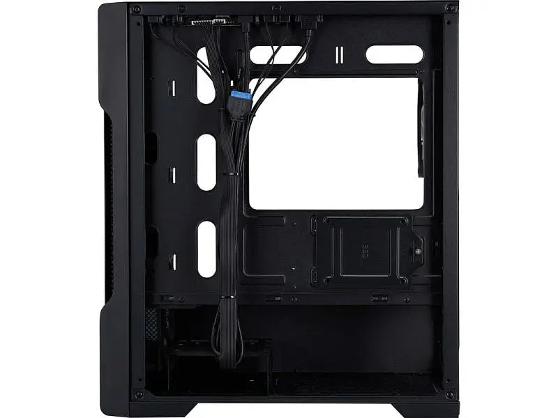 Корпус 1stPlayer T3-BK-4F1 Black - фото 6