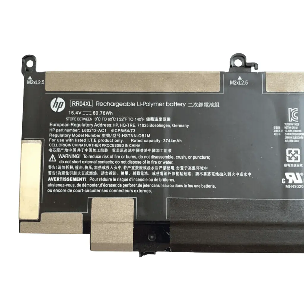 Акумулятор для ноутбука HP Spectre X360 13-AW 13-AC 13-AP 13-AE (RR04XL 15.4V 60.76Wh 3744 mAh) - фото 3