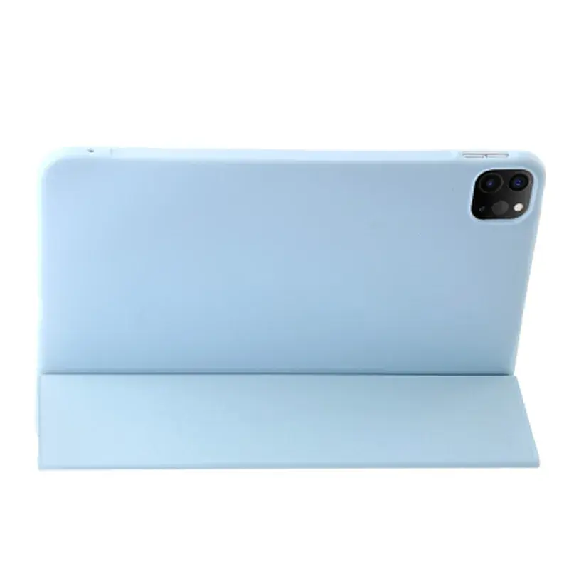 Чохол до планшета BeCover Tri Fold Soft TPU Silicone Apple iPad Pro 11" M5 2025 Light Blue (715993) - фото 7
