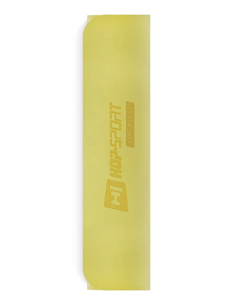 Килимок для фітнесу TPE 0,6см HS-T006GM жовто-сірий - фото 5