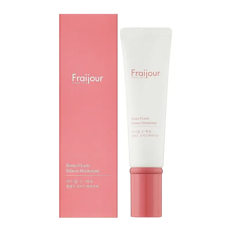 Зволожуючий крем для обличчя з пробіотиками Biome 5-Lacto Balance Moisturizer Fraijour 50 мл - фото 3