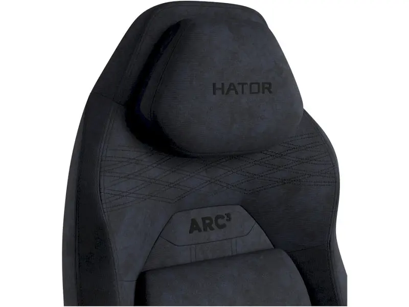 Комп'ютерне крісло для геймера Hator Arc 3 S Velour Black (HTC3440S) - фото 3