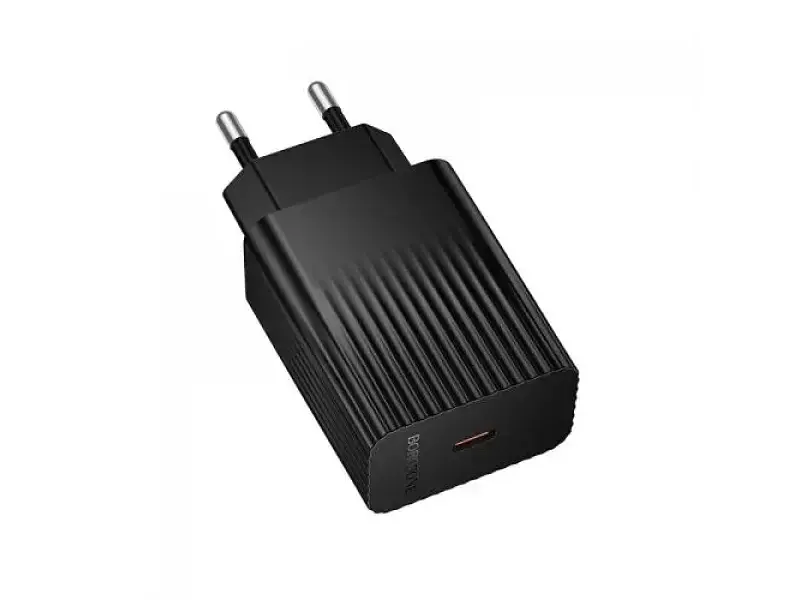 Мережевий зарядний пристрій Borofone BAS75A 30 W USB Type-C to Lightning cable Black (6941991122835) - фото 3