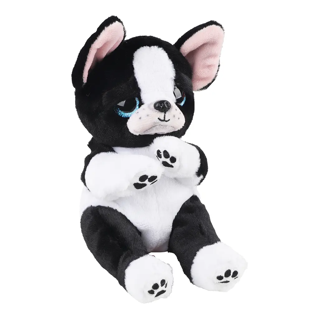 М'яка іграшка TY Beanie Bellies Чорно-білий песик Tink 20 см (41054) - фото 5