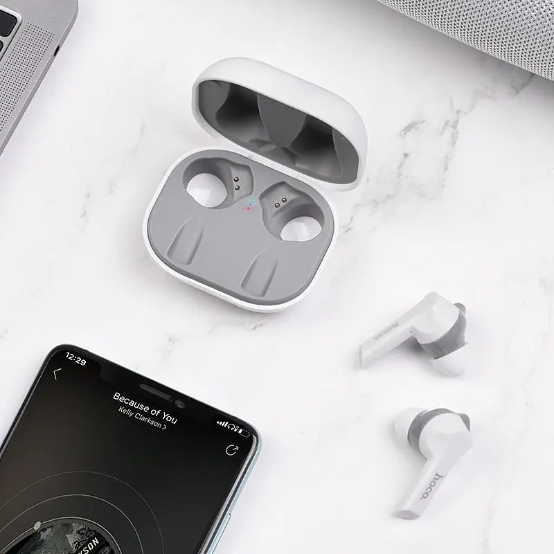 Стереогарнітура Bluetooth Hoco ES34 White - фото 2
