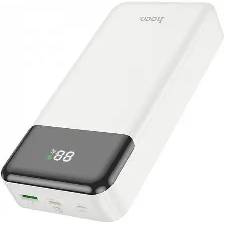 Акумулятор портативний Hoco J102A Cool figure 20W 20000mAh білий 6931474783639 - фото 4