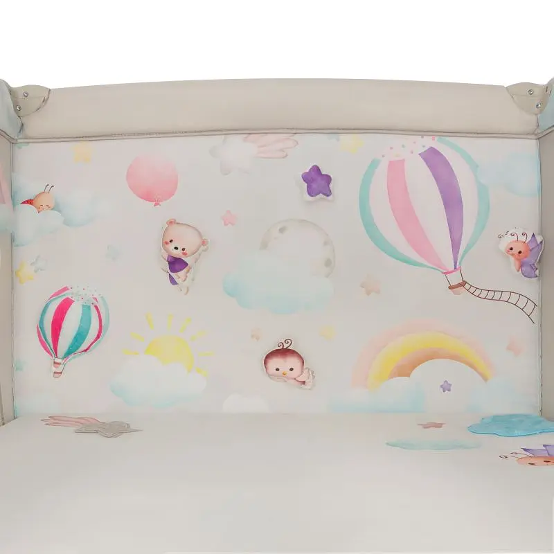 Манеж Lionelo Mille Plus Grey Beige (LO-MILLE PLUS GREY BEIGE) - фото 6