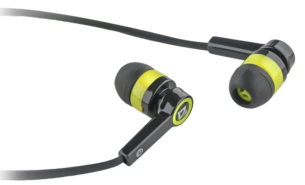 Навушники з мікрофоном Defender Pulse 420 Чорний/Жовтий (63421) - фото 2