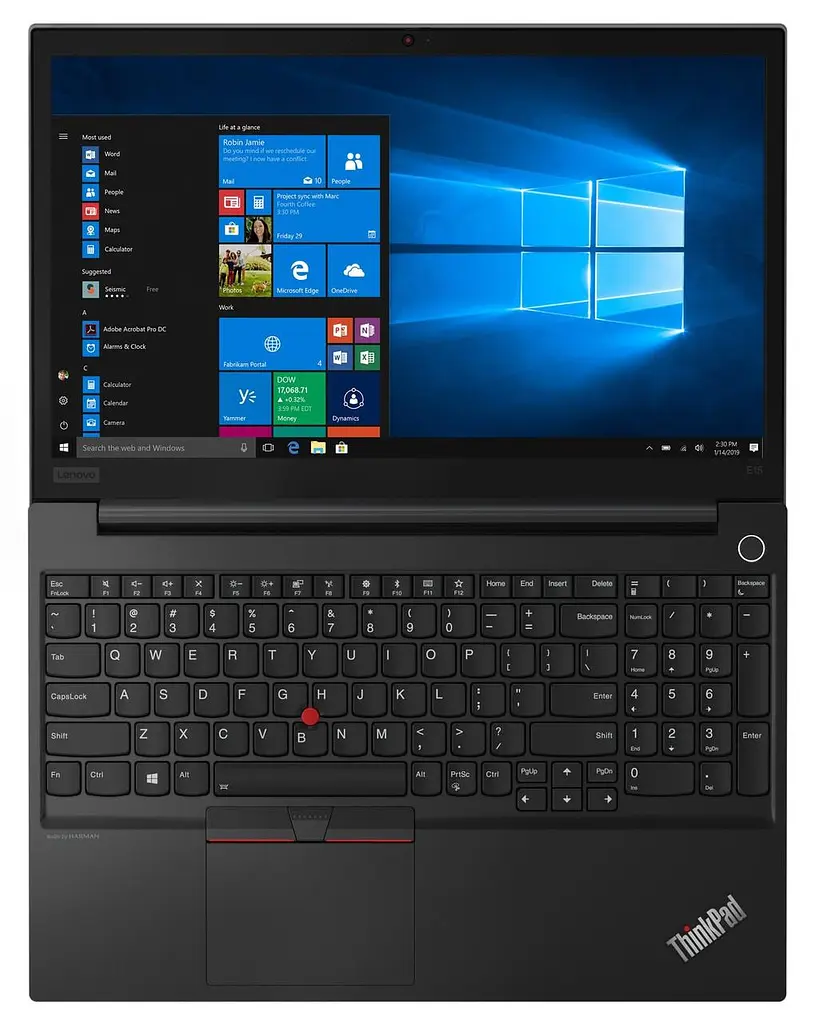 Ноутбук Lenovo ThinkPad E15 (20RD001FRT) Black (20RD001FRT) - фото 2