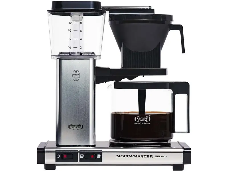 Кавоварка MOCCAMASTER KBG 741 Select Polished Silver