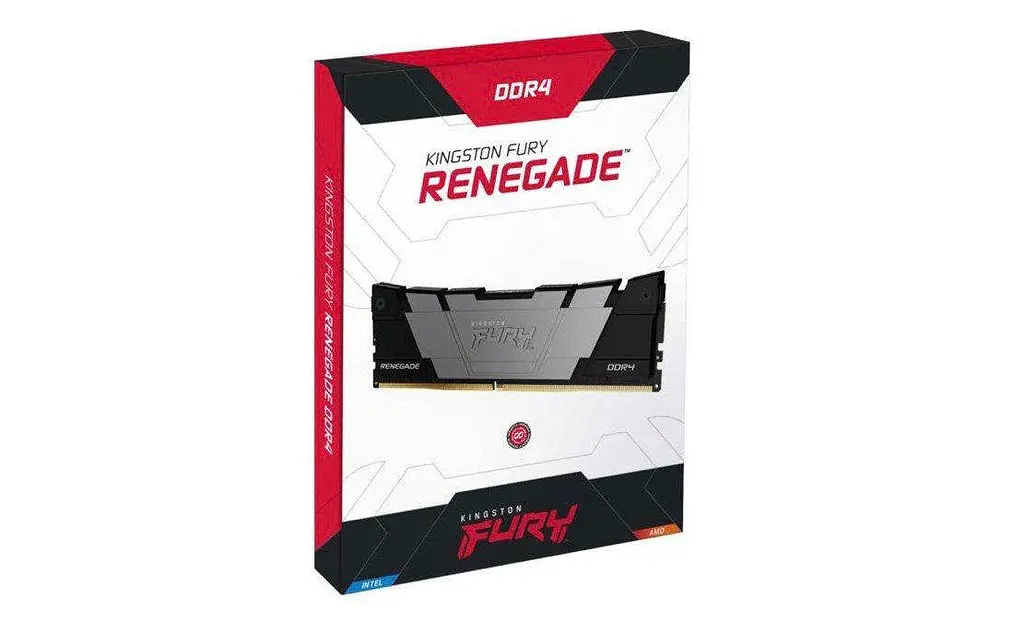 Пам'ять для настільних комп'ютерів Kingston FURY 64 GB (4x16GB) DDR4 3600 MHz Renegade Black (KF436C16RB12K4/64) - фото 3