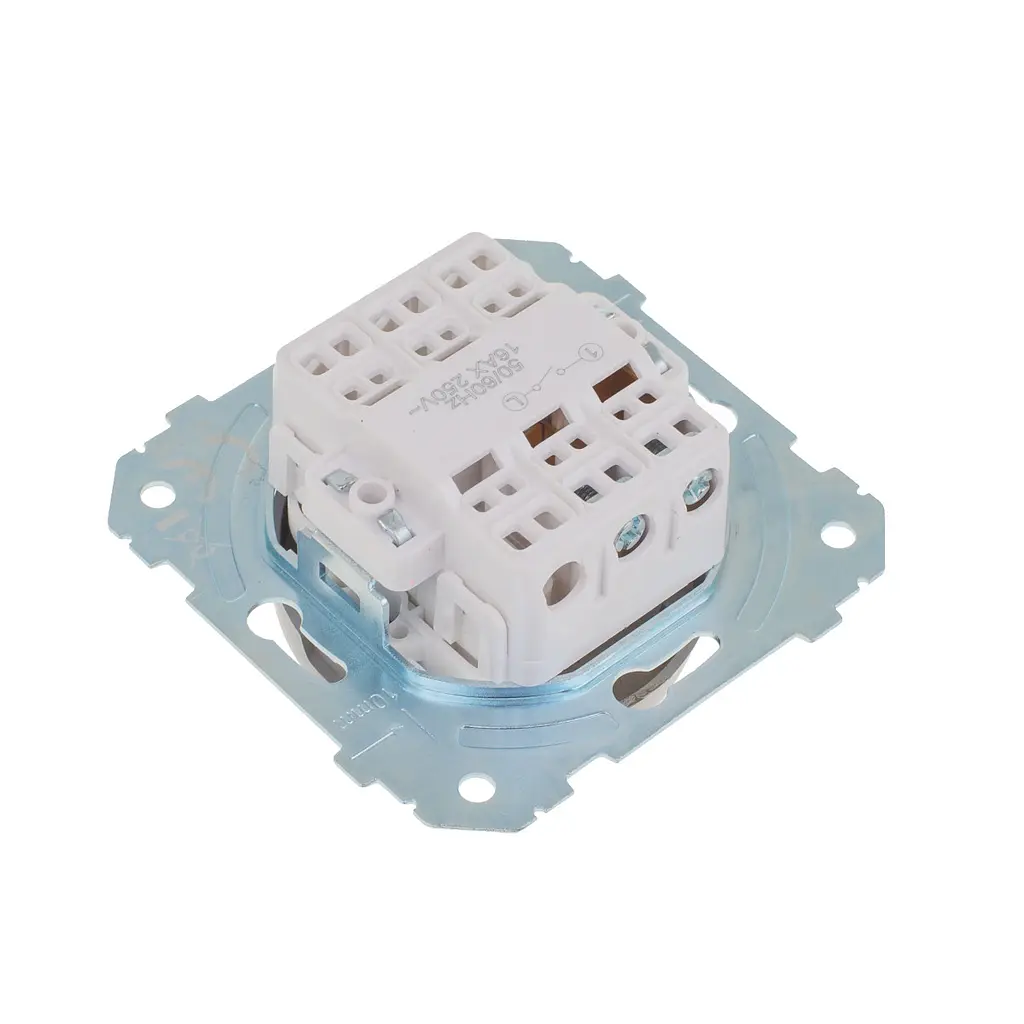 Вимикач Brille одноклавішний сірий WB-1V Grey - фото 3