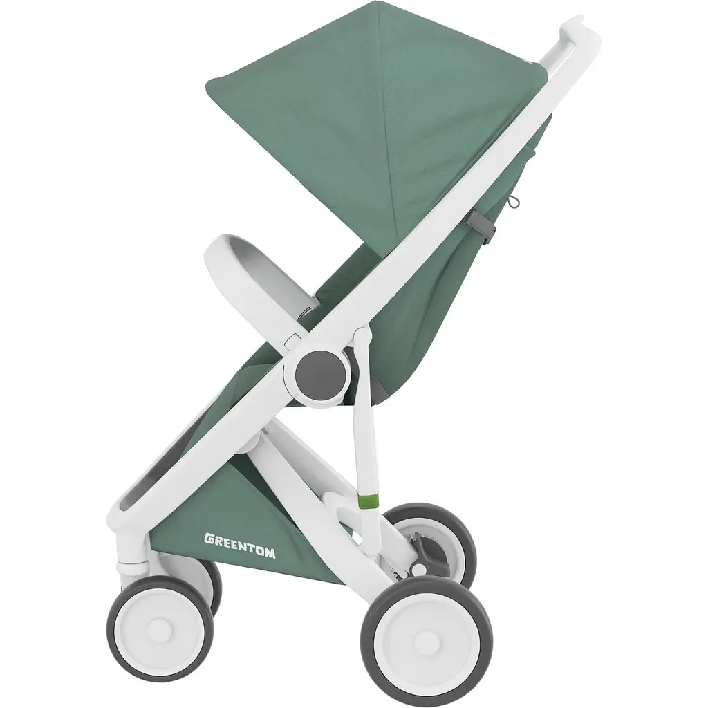 Прогулянкова коляска Greentom Classic Sage-White (8719323770836) - фото 3