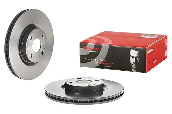 Диск гальмівний вентильований Mazda Mx-5 IV, Fiat 124 2 15-25р Brembo (09.D307.11) - фото 2