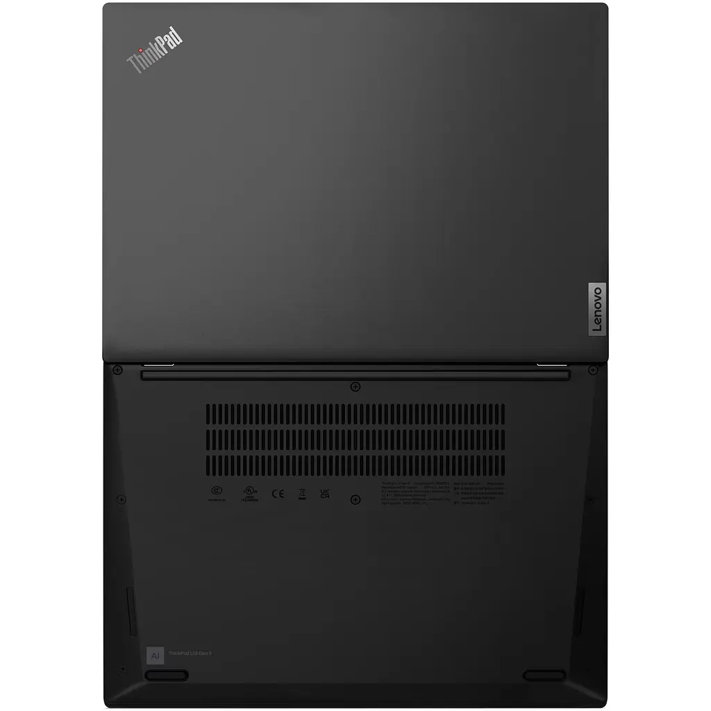 Ноутбук Lenovo ThinkPad L13 Gen 5 с процессором Intel Core Ultra 7 155U 4.8GHz, 13.3" WUXGA, IPS, 16GB LPDDR5 RAM, 512GB SSD, Intel® графикой, Windows® 11 Pro, черный, 3y on-site Premium - фото 8