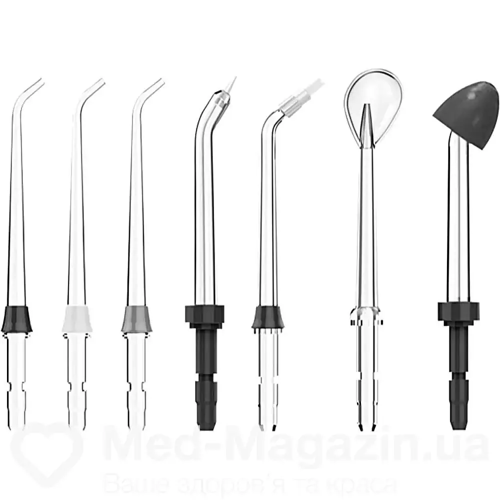 Насадки для ирригатора Pecham Professional Black (6920674111113) - фото 2