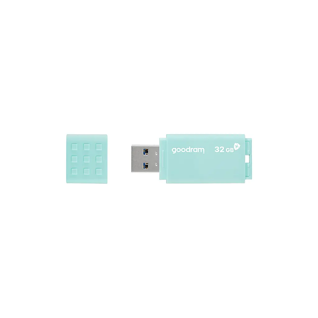 USB флеш накопичувач Goodram 32GB UME3 Care Green USB 3.2 (UME3-0320CRR11) - фото 2