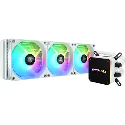 Система жидкостного охлаждения Enermax Liqmax III 360 White ARGB (ELC-LMT360-W-ARGB) - фото 2