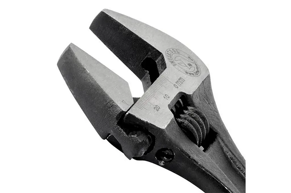 Ключ разводной Intertool 200 мм (0-24 мм) фосфатированный XT-0058 - фото 5