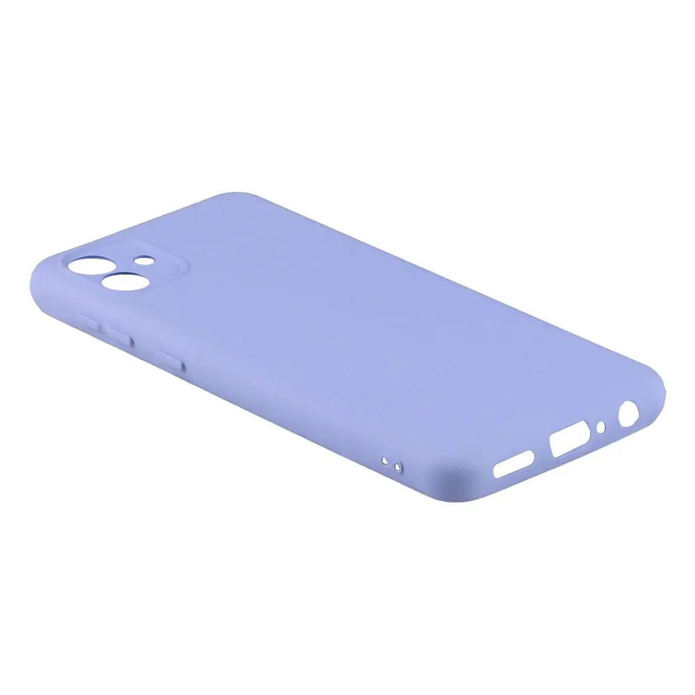 Чохол Silicone Cover з рамкою камери Samsung Galaxy A04 Lilac - фото 4