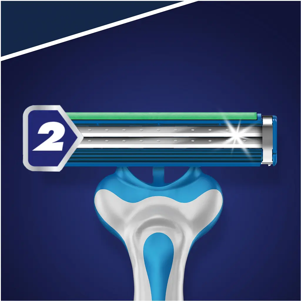 Бритва Gillette Blue 2 Max 4 шт. (7702018956661/8700216169097) - фото 3