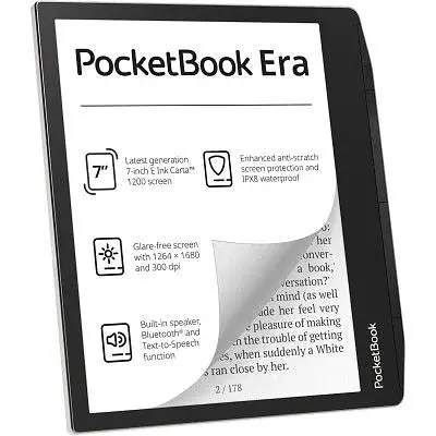 Електронна книга Pocketbook 700, Era, Stardust Silver (PB700-U-16-WW) - фото 2