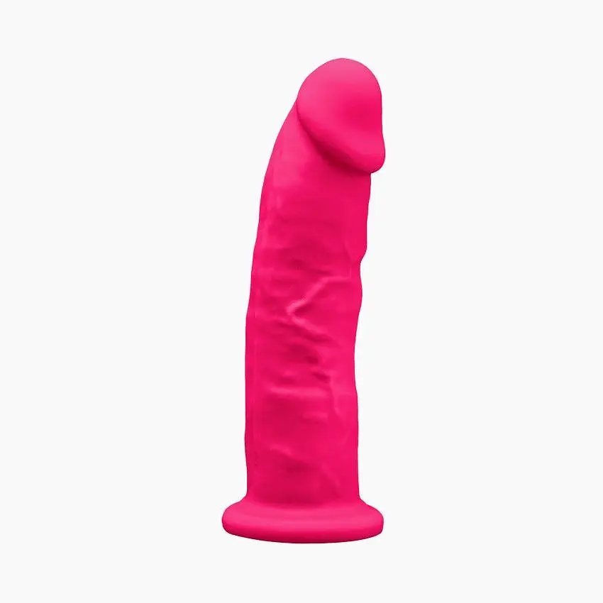 Двошаровий фалоімітатор SilexD Henry Model 2 size 7.5 in, 19х4.8 см (рожевий) - фото 2