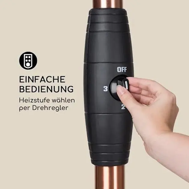 Інфрачервоний обігрівач Blumfeldt Heatspot 2.1кВт (10033105) - фото 5