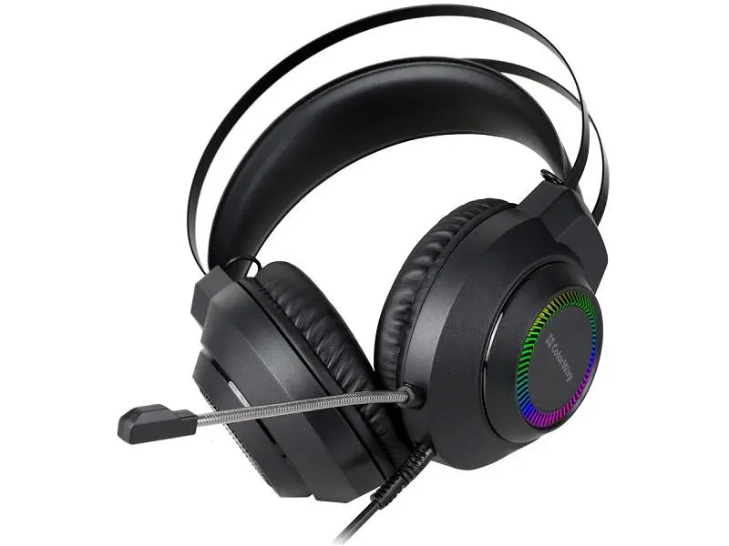 Навушники з мікрофоном ColorWay BlazeCore RGB Black (CW-HPG03BK) - фото 3
