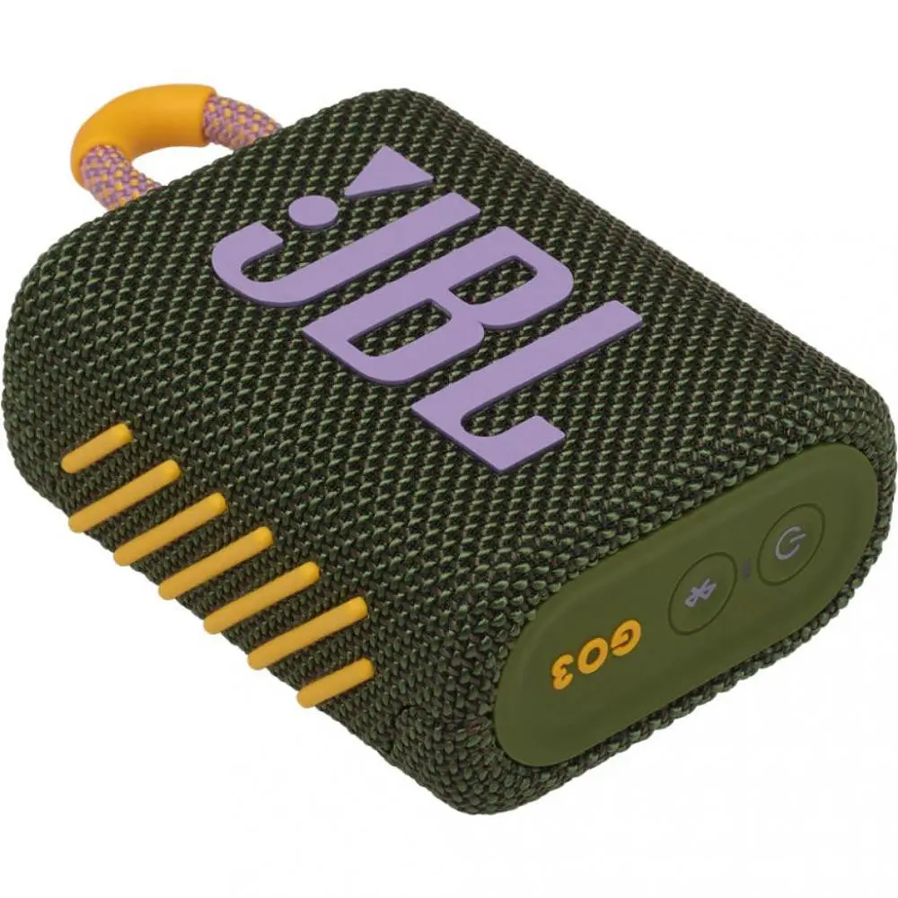 Портативная колонка JBL GO 3 Geen (JBLGO3GRN) - фото 8