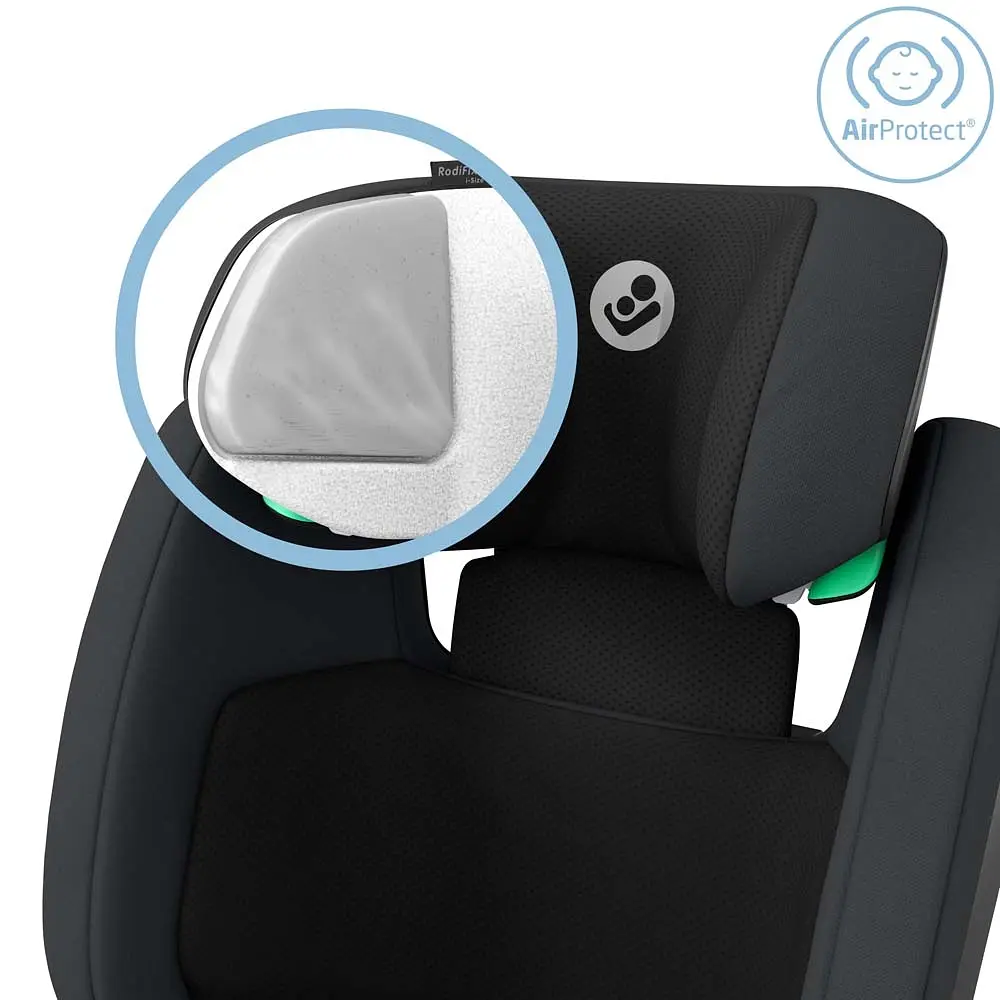 Автокресло Maxi-Cosi RodiFix S i-Size Basic Grey, темно-серое (8801900110) - фото 12