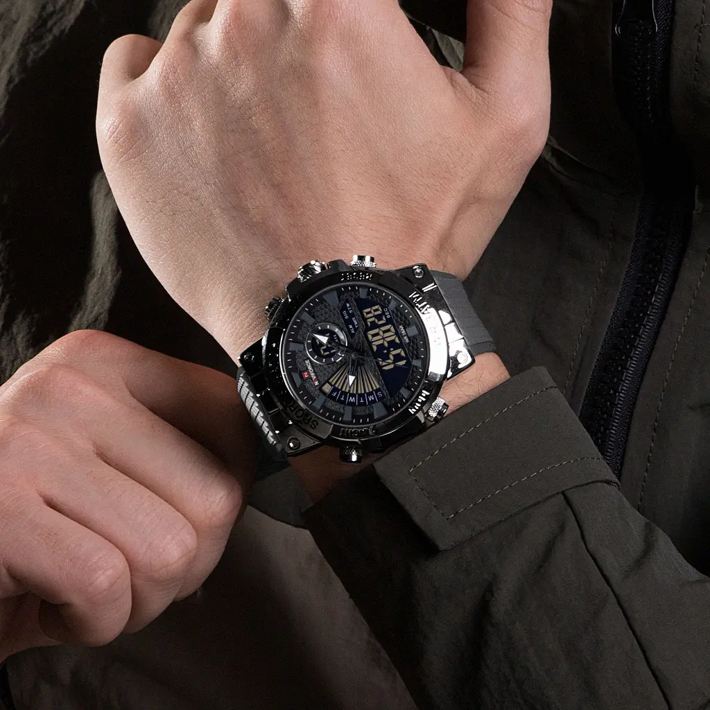 Годинник Naviforce Set Box подарочный набор, 2 ремешка - фото 17