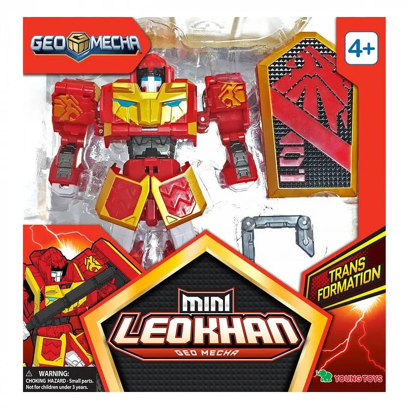 Игрушка мини трансформер Geomecha Mini Leo Khan (324007) - фото 5