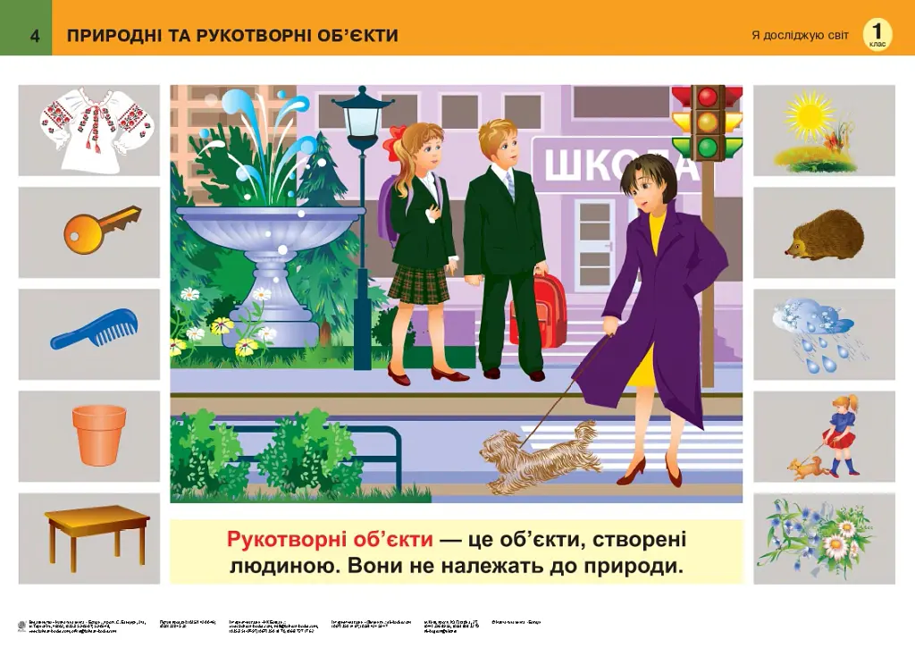 Я досліджую світ. 1 клас. Таблиці - Наталя Будна - фото 5
